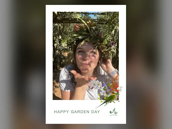 Happy Garden Day in Cape Town with our Halobox photobooth