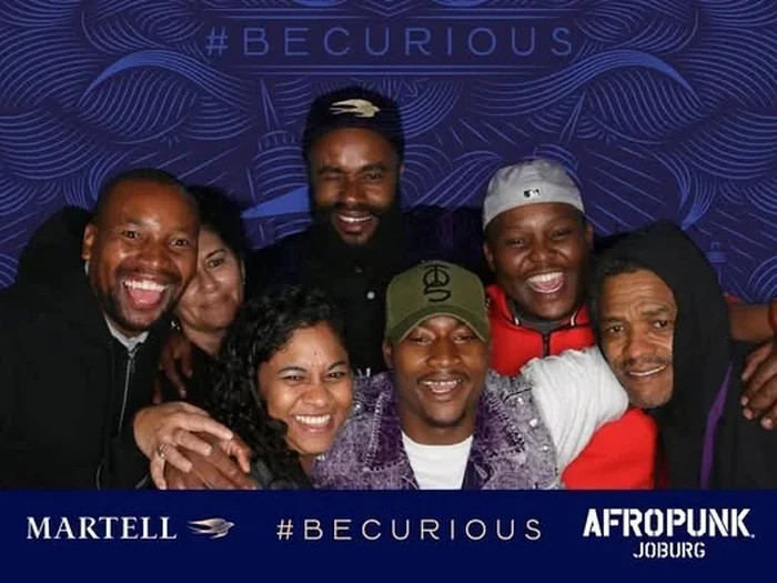 Martell AFROPUNK Joburg branded photo booth by SelfieBox at Constitution Hill