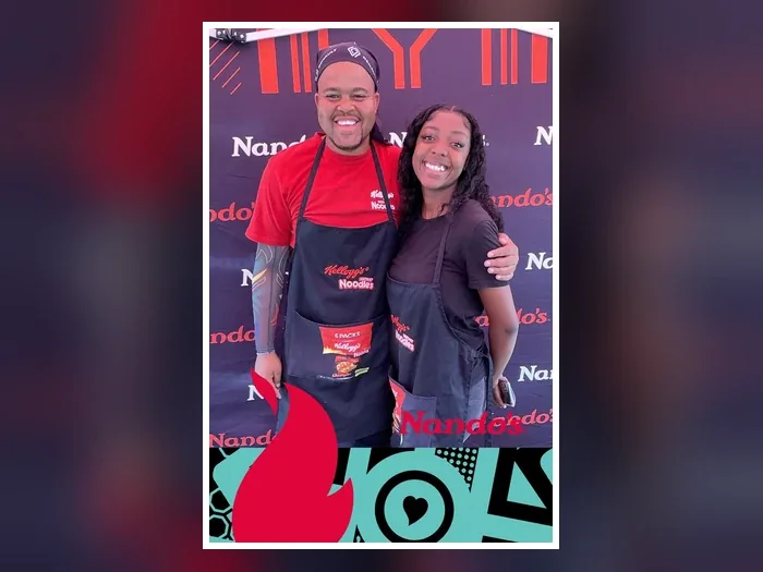 Nandos has a celebration day in Gauteng with our Photobooth