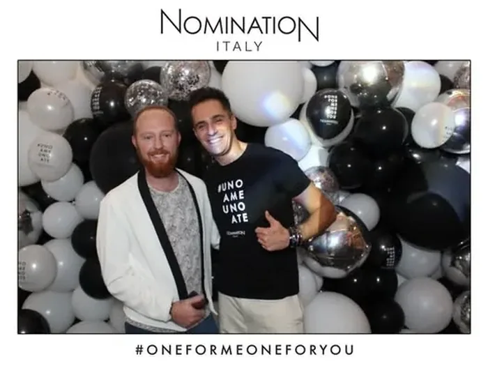 Nomination Boutique Opening branded photo booth image by SelfieBox in Johannesburg