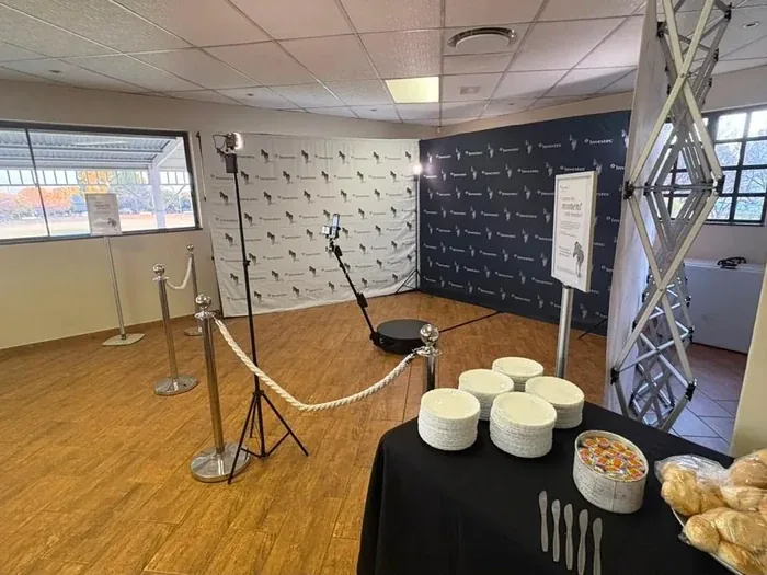 Orbit 360 Spin videobooth for Investec at Grey College in Bloemfontein Free State