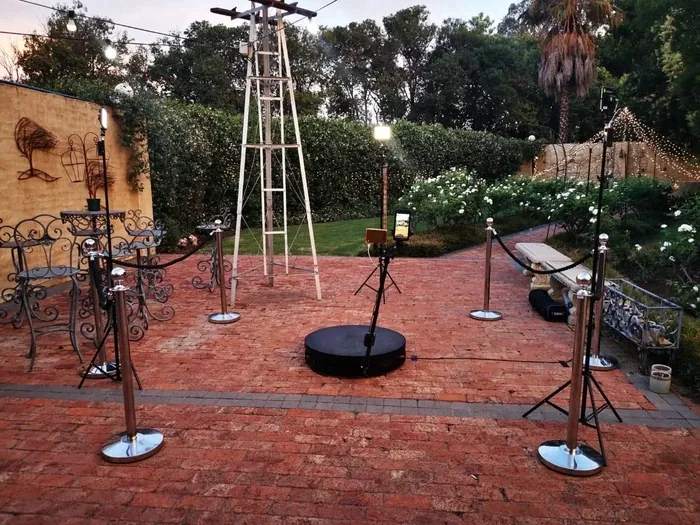 Orbit 360 Spin videobooth for NWU Residence Dine in Potchefstroom North West