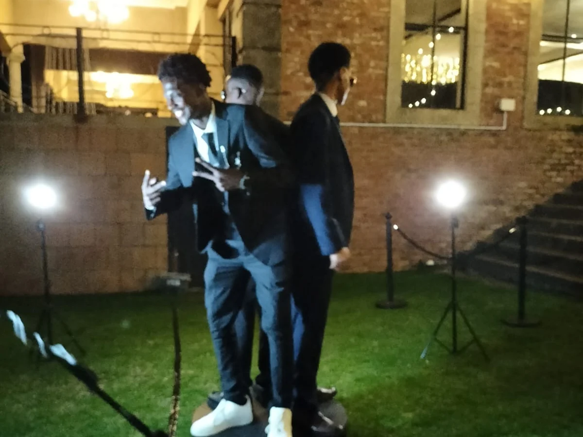 Orbit 360 Spin video booth at the Potch Boys High matric dance in Potchefstroom