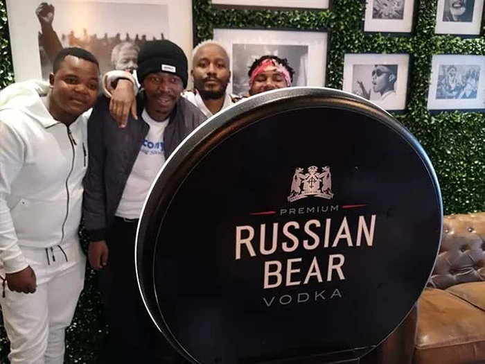 HaloBox photo booth Johannesburg for Russian Bear!