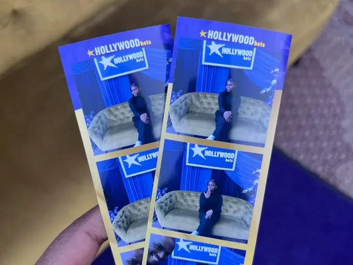 Branded Shift photo booth for HollywoodBets Gold Challenge 2026 in KwaZulu-Natal
