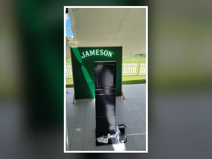 Tuxedo photobooth for Jameson Activation in North West Province