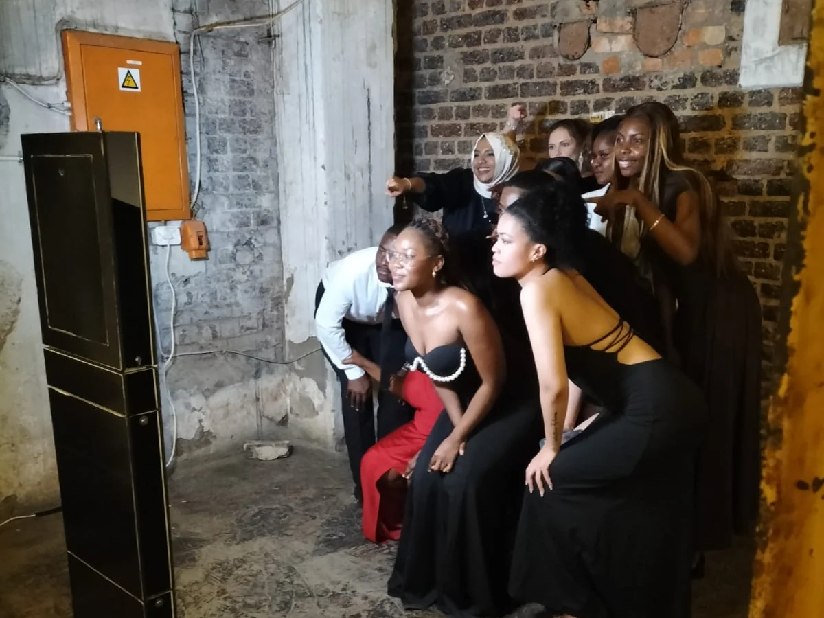 Tuxedo photo booth for the SSC of NWU Potchefstroom Campus at Snowflake in Potchefstroom North West