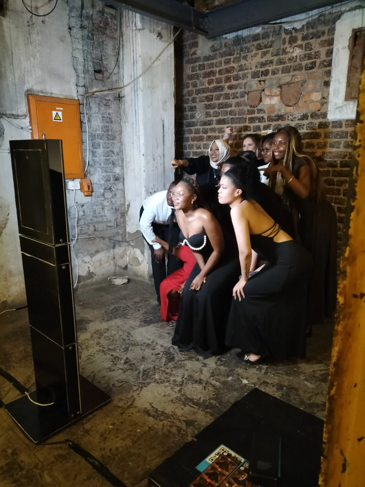 Tuxedo photo booth for the SSC of NWU Potchefstroom Campus at Snowflake in Potchefstroom North West