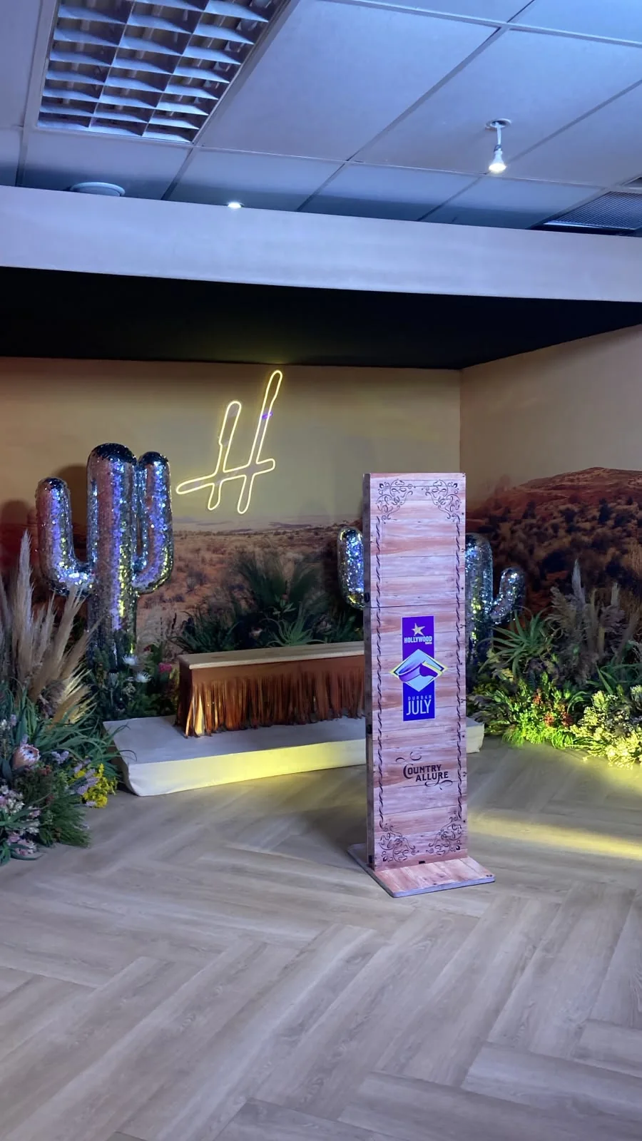 Branded VintageBox for HollywoodBets at the Durban July 2026 in KwaZulu-Natal