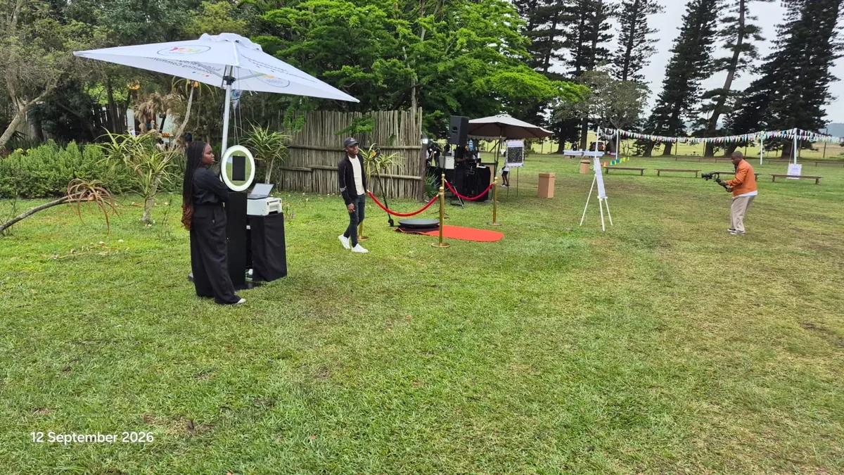 AI booth, HaloBox, Inflatabooth and 360 Spin for the YOA yearend event in Umhali