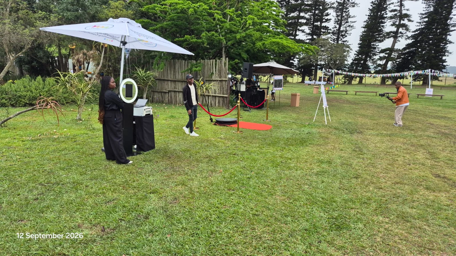 AI HaloBox, HaloBox, Inflatabooth and 360 Spin for the YOA yearend event in Umhali