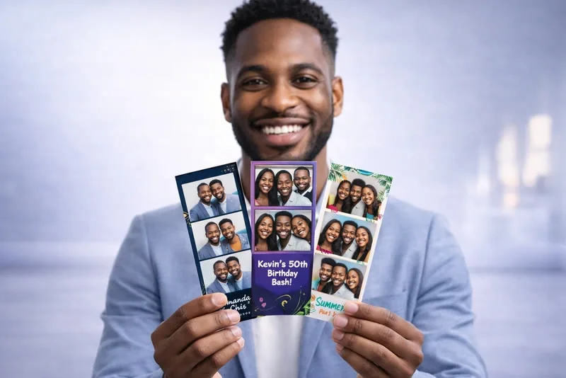 SelfieBox instant photo booth prints for events